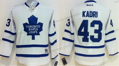 Kinder Toronto Maple Leafs #43 Nazem Kadri Trikots – Weiß