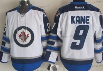 Kinder Winnipeg Jets #9 Evander Kane Trikots – Weiß