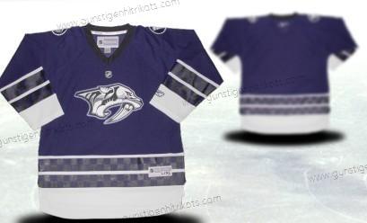 Nashville Predators Personalisiertes Ausweichtrikot Trikots – Blau