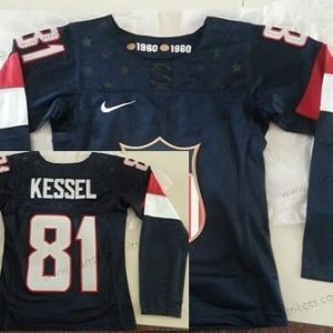 Nike Frauen 2014 Olympics USA #81 Phil Kessel Trikots – Marineblau Blau