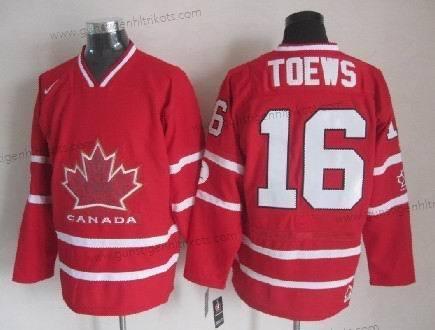 Nike Herren 2010 Olympics Kanada #16 Jonathan Toews Trikots – Rot