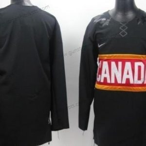 Nike Herren 2014 Olympics Kanada Leer Trikots – Schwarz