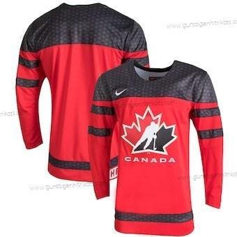 Nike Herren Hockey Team Kanada Trikots – Rot