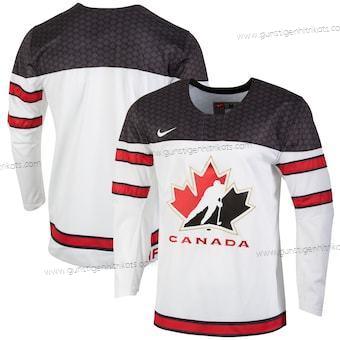 Nike Herren Hockey Team Kanada Trikots – Weiß