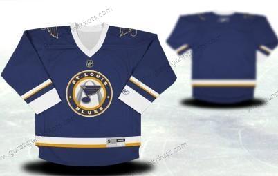 St. Louis Blues Personalisiertes Ausweichtrikot Trikots – Blau